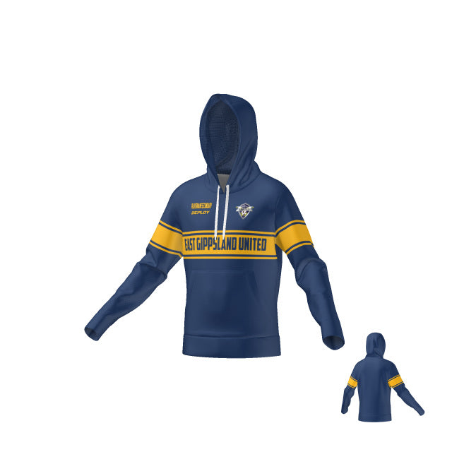 East Gippsland United FC - Versa Hoodie - Men - Deploy Football - Australia's Best Footballs & Soccer Balls