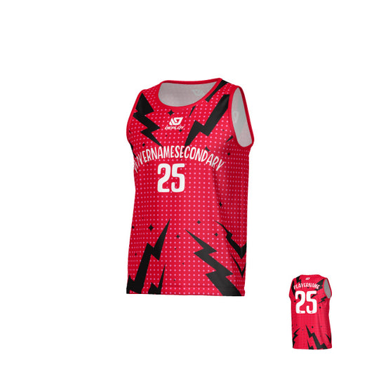 Storm Sports Singlet - Red
