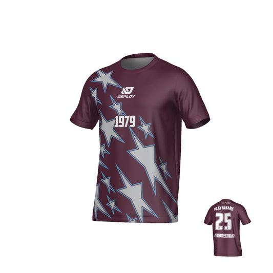 DUBBO 6s SUMMER - STARS MAROON