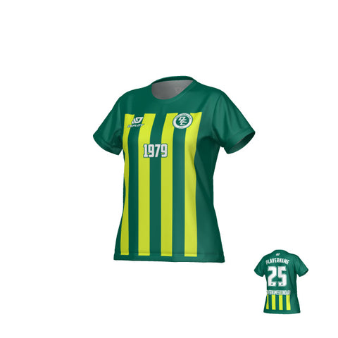 Bars Womens Jersey - Green