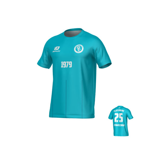 Linear Jersey - Teal