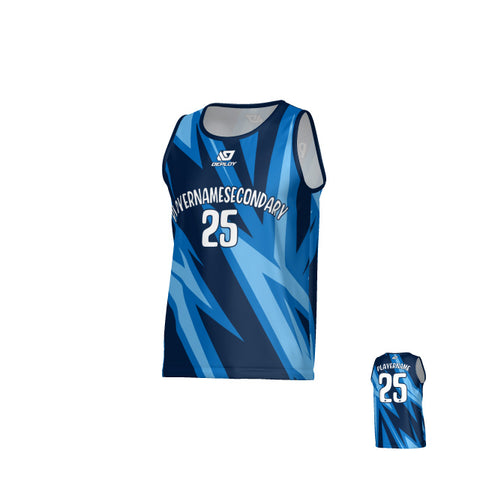 Strike Sports Singlet - Navy