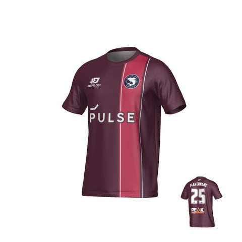 SUTHERLAND SHARKS SUMMER - EDGE - MAROON