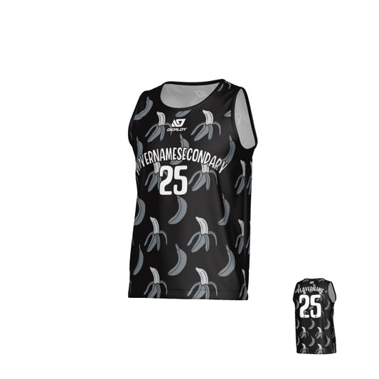 Banana Sports Singlet - Black