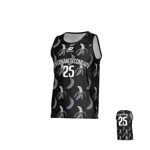 Banana Sports Singlet - Black