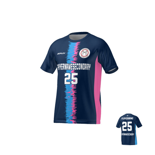 Northbridge FC - Flight Jersey Static- Navy/Pink