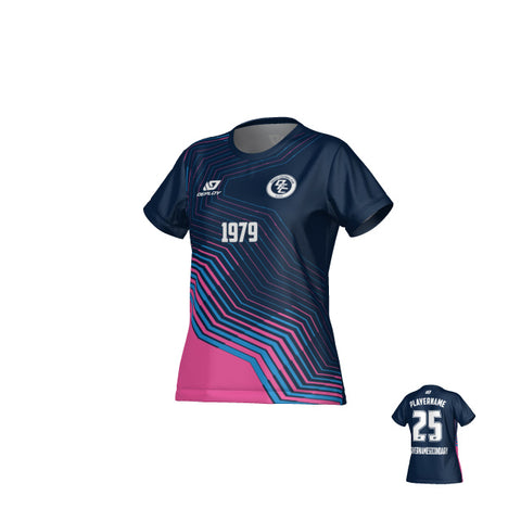 Circuit Womens Jersey - Navy & Pink