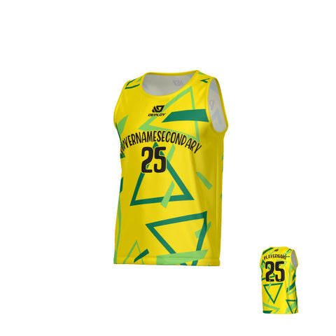 Triangle Sports Singlet - Yellow
