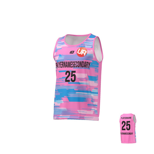 URBAN REC - FLIGHT SINGLET GLITCH - PINK