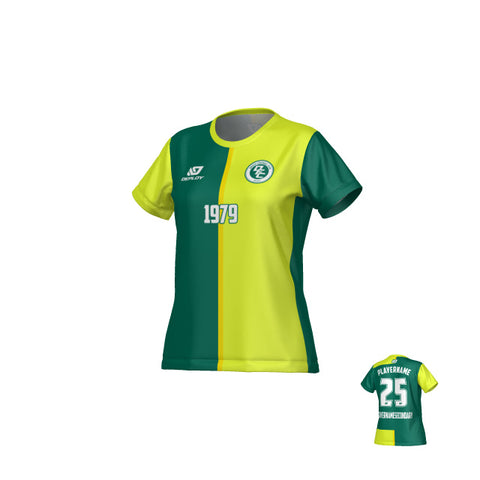 Split Womens Jersey - Green