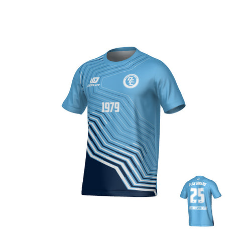Circuit Jersey - Sky Blue & Navy