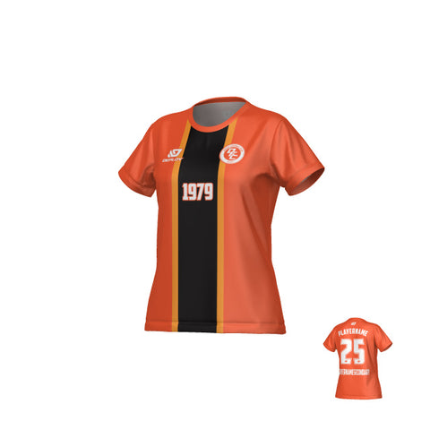 Stripe Womens Jersey - Orange