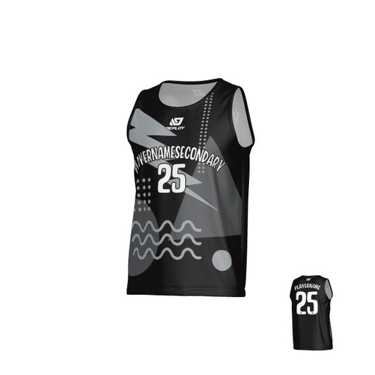 Nova Sports Singlet - Black