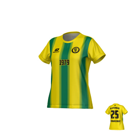 Pillars Womens Jersey - Yellow