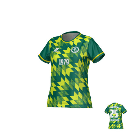 Leaves Womens Jersey - Green