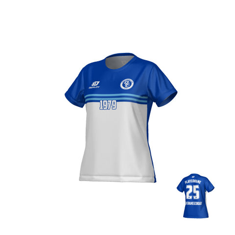 Summit Womens Jersey - Royal Blue & Sky Blue