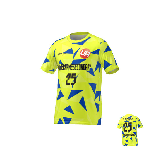 URBAN REC - FLIGHT JERSEY FRAGMENTS - NEON YELLOW