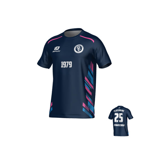 Turbo Jersey - Navy & Pink