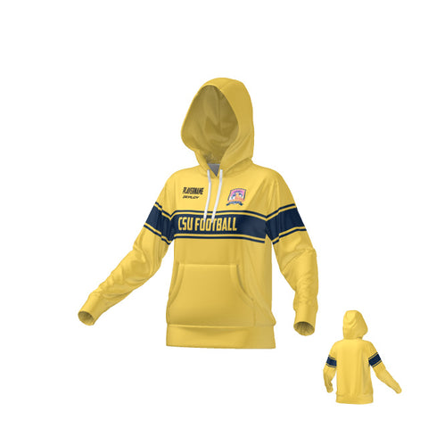 CSU Cockatoos Womans Soccer - Versa Hoodie - Yellow - Unisex