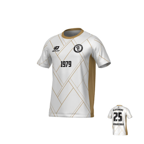 Plaid Jersey - White