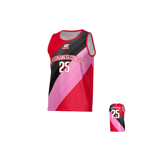 Sash Sports Singlet - Red