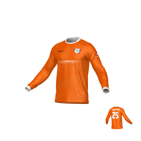 Lowland Wanderers FC - Seniors GK Jersey - Orange