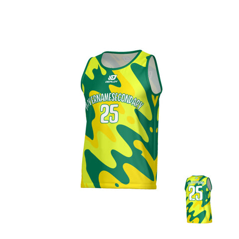 Liquid Sports Singlet - Green