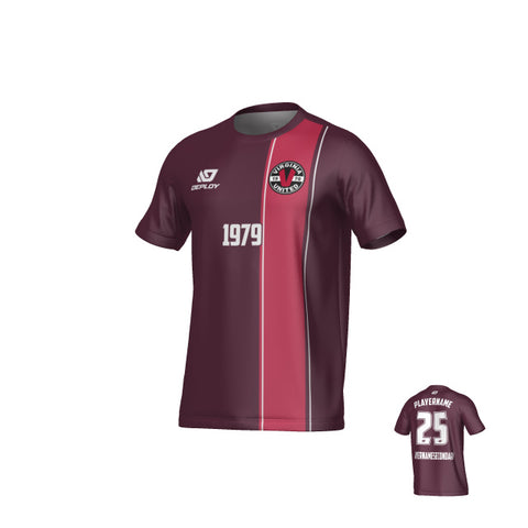 VIRGINIA UNITED SUMMER - EDGE - MAROON