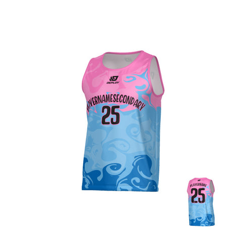 Smoke Sports Singlet - Pink