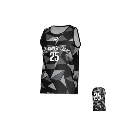 Shards Sports Singlet - Black