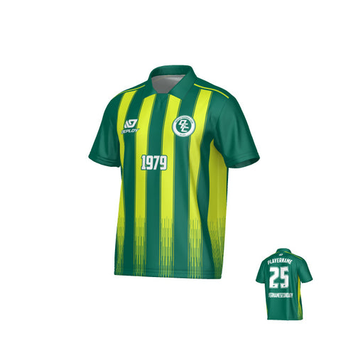 Classic Collared Jersey - Green