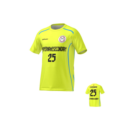 Northbridge FC - Flight Jersey Lines - Neon Yellow