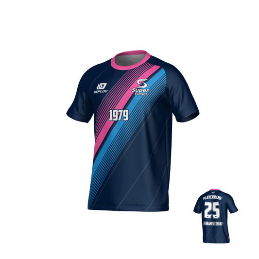 SUPER FUTSAL - VELOCITY - NAVY & PINK