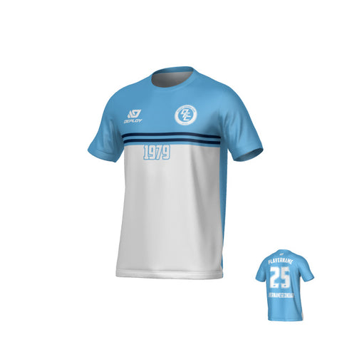 Summit Jersey - Sky Blue & Navy