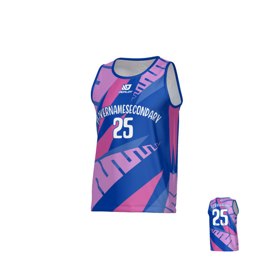 Fern Sports Singlet - Royal Blue