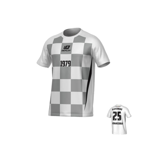 DUBBO 6s SUMMER - CHECKERS GREY
