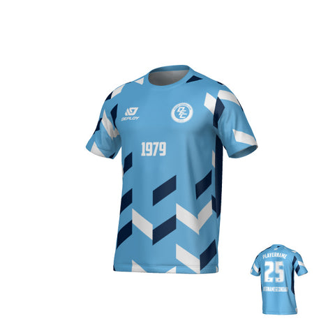 Arrows Jersey - Sky Blue & Navy