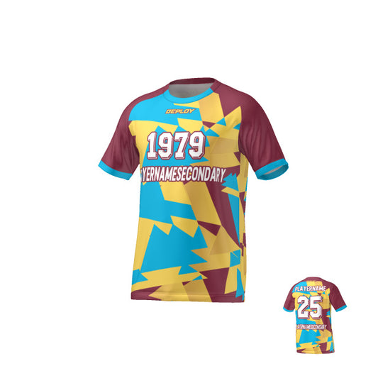 FLIGHT JERSEY 29 - MAROON - Deploy Football - Australia's Best Footballs & Soccer Balls