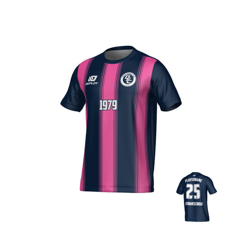 Pillars Jersey - Navy & Pink