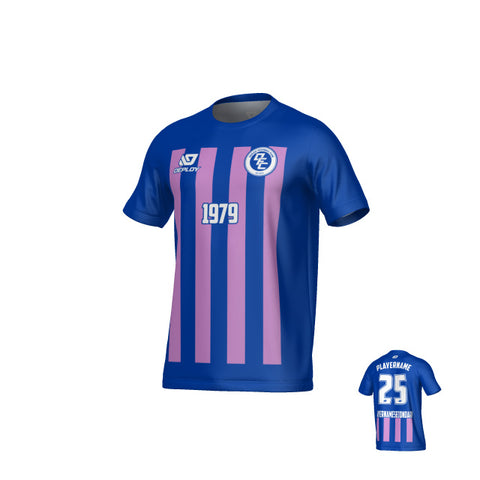 Bars Jersey - Royal Blue & Purple