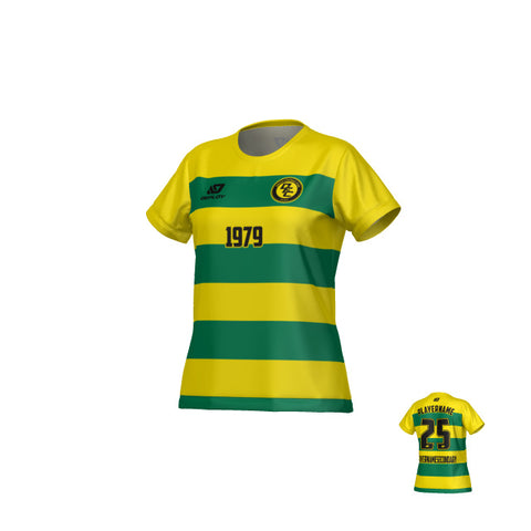 Hoops Womens Jersey - Yellow