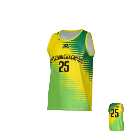 Comb Sports Singlet - Yellow