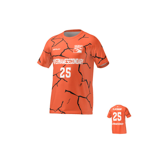 Flight Jersey Cracks - Orange