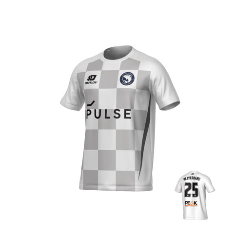 SUTHERLAND SHARKS SUMMER - CHECKERS - WHITE