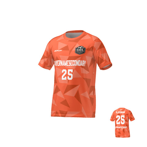 Street Ballers League - Flight Jersey Fragments - Orange