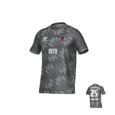 VIRGINIA UNITED SUMMER - LEAVES - GREY