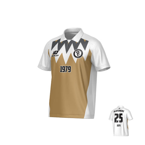 Carnival Collared Jersey - White