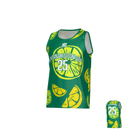 Oranges Sports Singlet - Green