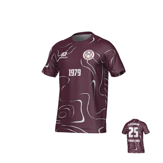 Northbridge FC - Flight Jersey Marble - Maroon
