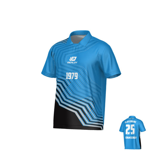 DUBBO 6s SUMMER - CIRCUIT FLURO BLUE